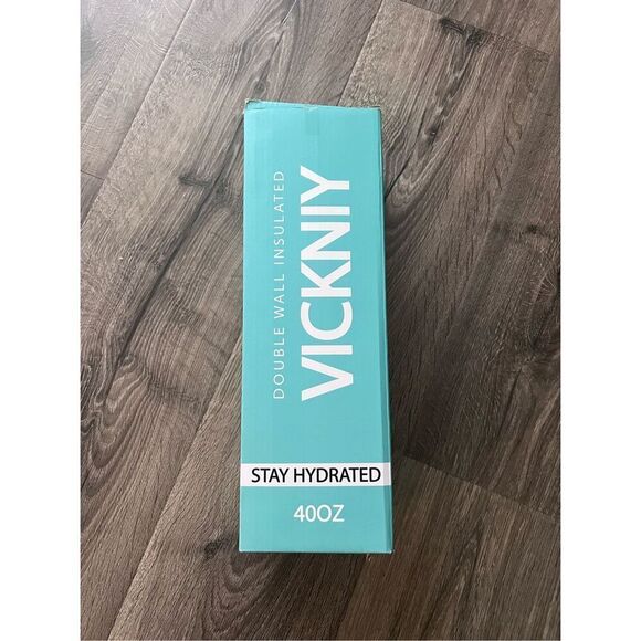 Vickniy Insulated Water Bottle 40OZ - Cold-48h Hot-24h, Sweat-Proof, Large Stain - Picture 5 of 10